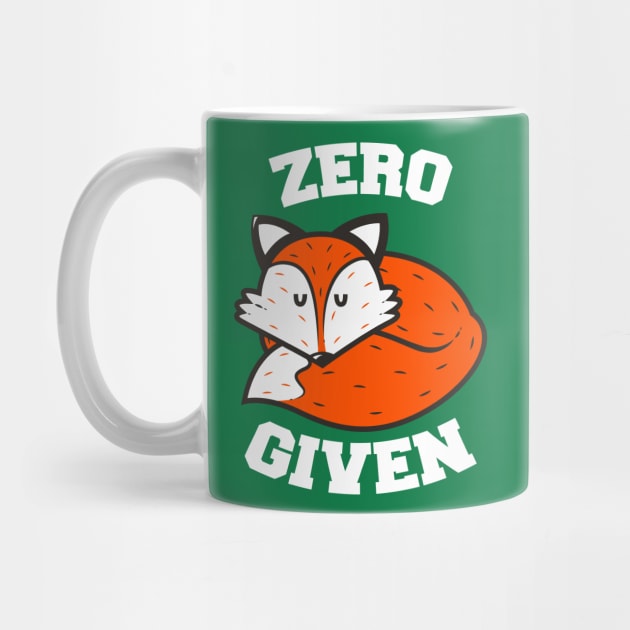 Zero Fox Given by krisren28